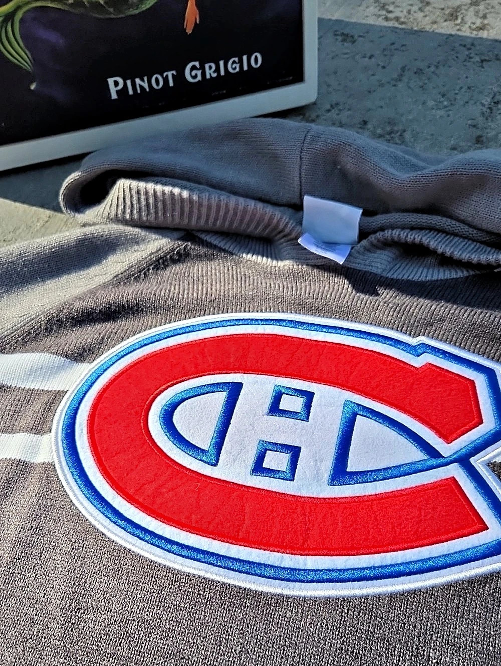 Montreal Canadiens LICENCED NHL sweater Color Block Crewneck Hoddie Sweater